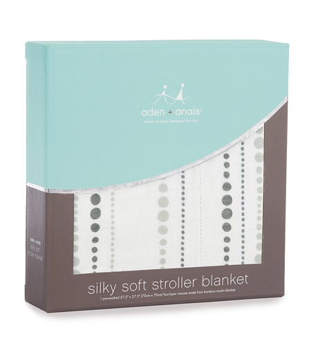 A & A Bamboo Stroller Blanket Moonlight