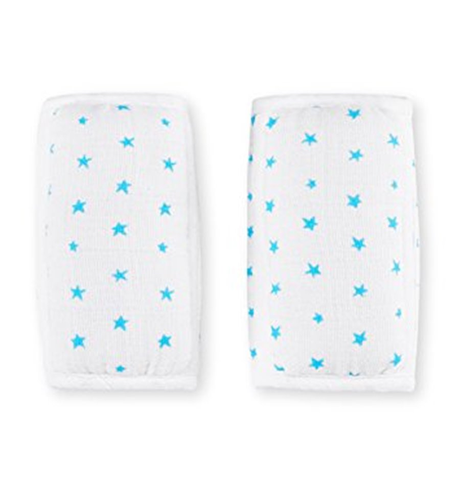 Aden & Anais Strap Covers Fluro Blue