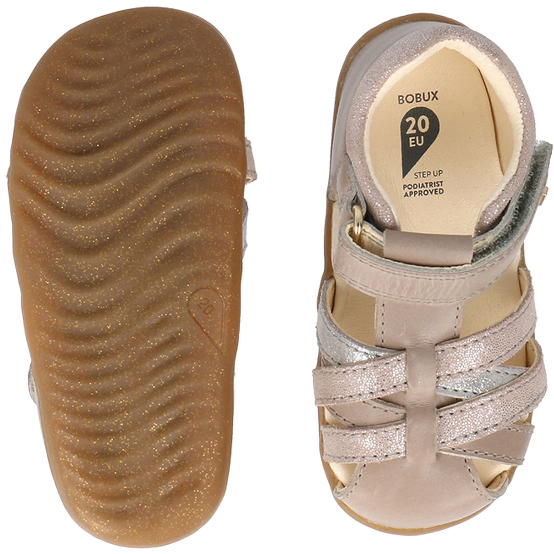 Bobux kids sandals top