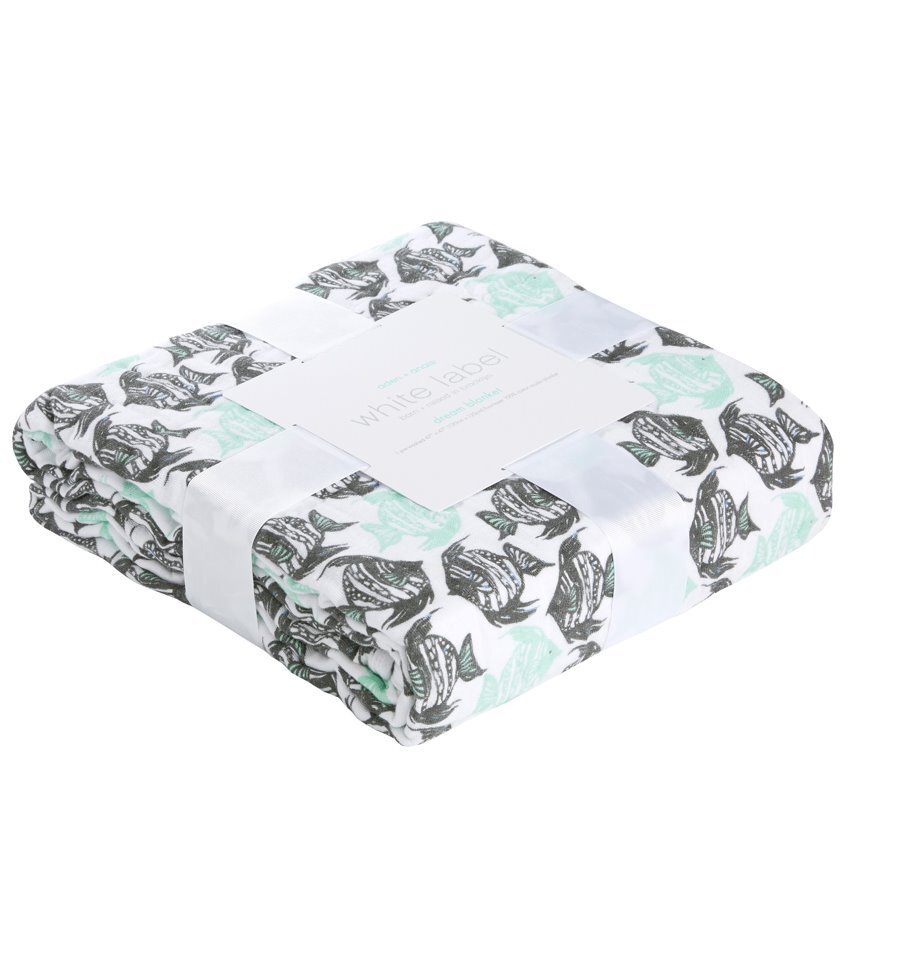 Aden & Anais W/L Dream Blanket Seaside BABY ESSENTIALSBedding Kids