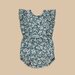 Huxbaby Floral Pine Frill Playsuit