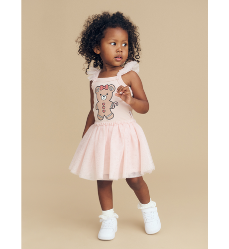 Huxbaby Gingerbread Girl Summer Ballet Dress