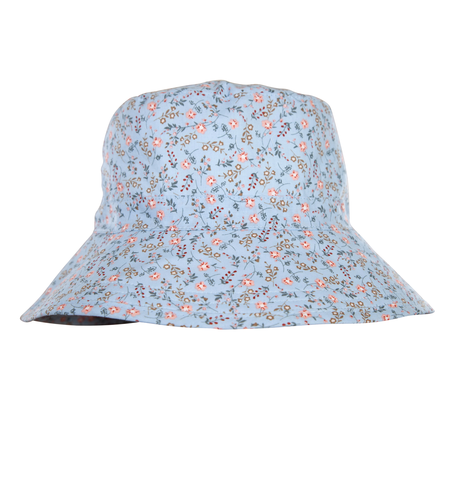 Acorn Broad Brim Hat - Pink Checks