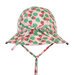 Acorn Strawberry Wide Brim Reversible Sunhat