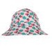 Acorn Strawberry Wide Brim Swim Hat