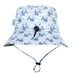 Acorn Swimming Fish Wide Brim Bucket Hat