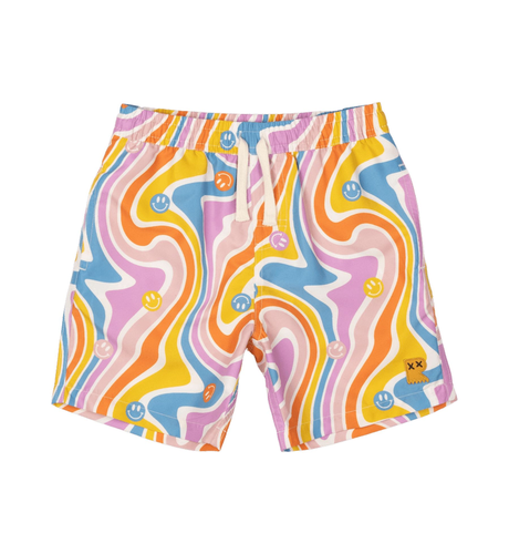 Rock Your Kid Feeling Groovy Boardshorts