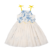 Rock Your Kid Summer Toile Tie Tulle Dress