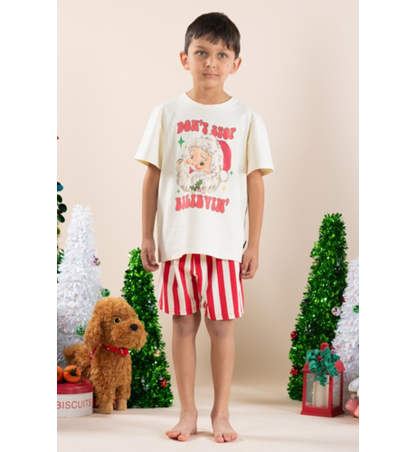 Rock Your Kid Don't Stop Believin' PJ Set