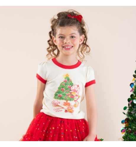 Rock Your Kid Strawberry Shortcake Xmas Tree T-Shirt