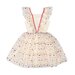 Rock Your Kid Cream Christmas Angel Dress