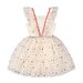 Rock Your Kid Cream Christmas Angel Dress