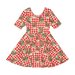 Rock Your Kid Reindeer Joy Mabel Dress
