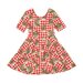 Rock Your Kid Reindeer Joy Mabel Dress