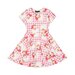 Rock Your Kid Santa Gingham Waisted Dress