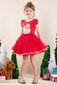 Rock Your Kid Red Santa Circus Dress