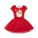 Rock Your Kid Red Santa Circus Dress