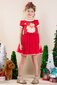 Rock Your Kid Red Santa Circus Dress