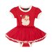 Rock Your Baby Red Santa Baby Circus Dress