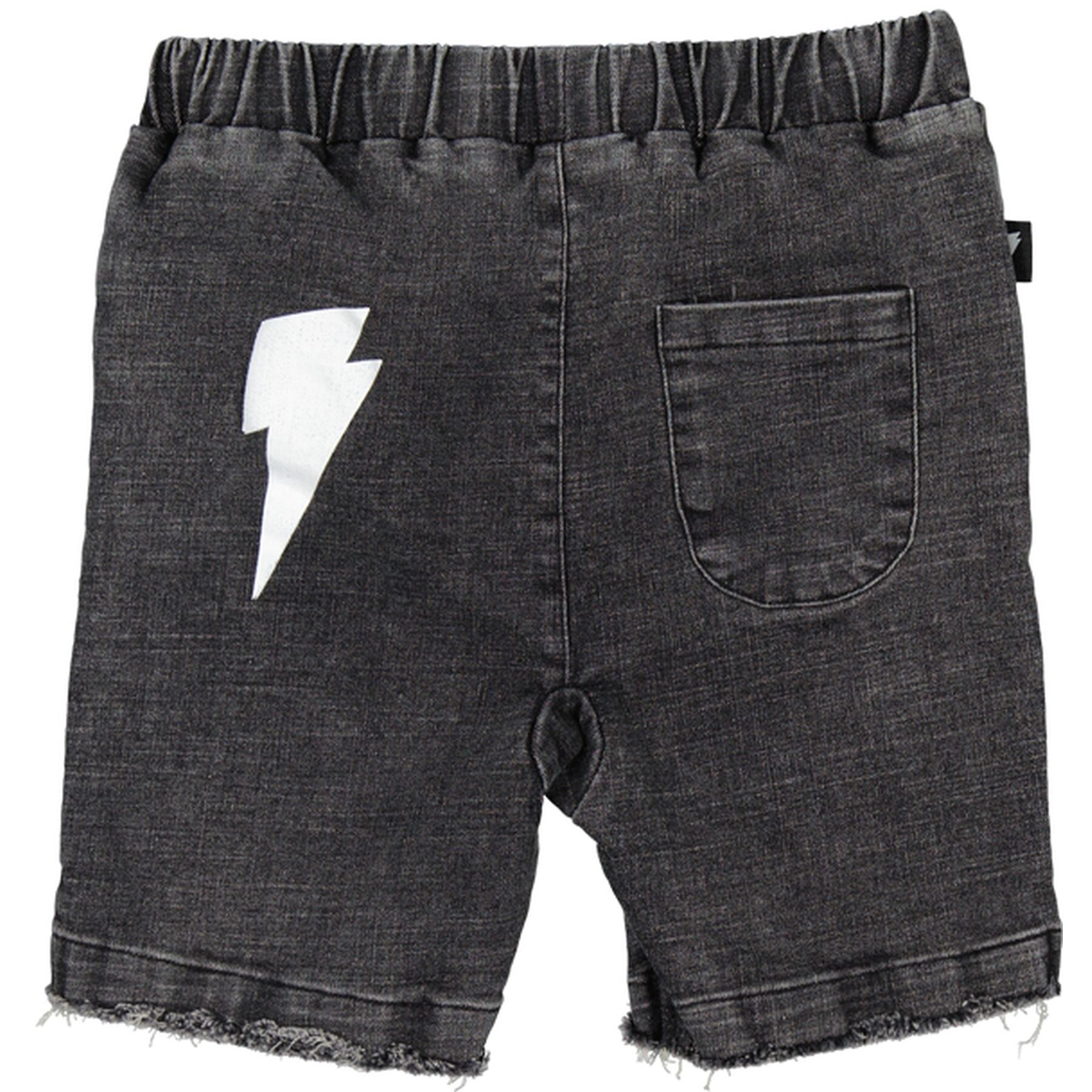 Acid wash deals black shorts