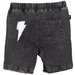 Radicool Dude Acid Wash Black Denim Short