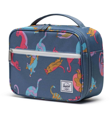 Herschel Pop Quiz Lunch Box (5L) - Lazy Cats