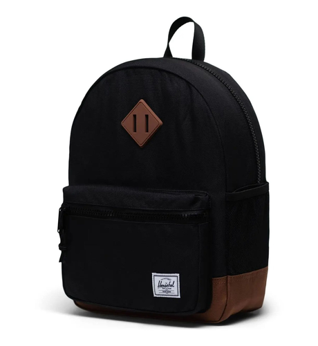 Herschel Heritage Kids Backpack (15L) - Black/Saddle Brown