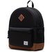 Herschel Heritage Youth Backpack (20L) - Black/Saddle Brown