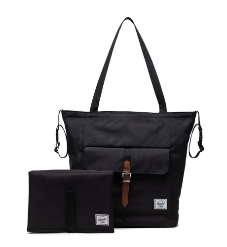 Herschel Retreat Tote Diaper Bag (20L) - Black