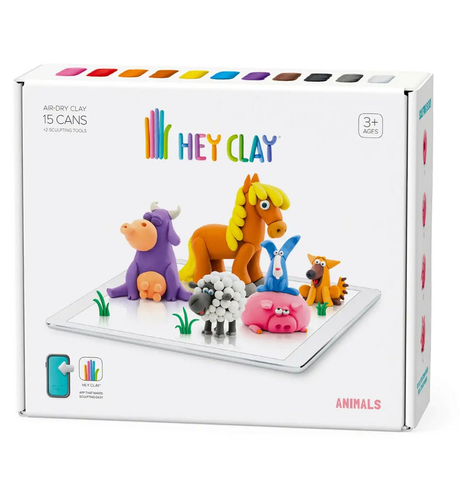 Hey Clay Animals Set - 15 Cans
