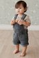 Jamie Kay Chase Cord Short Overall - Smoke