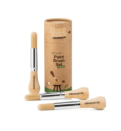 Honey Sticks My First Paintbrush 3pk