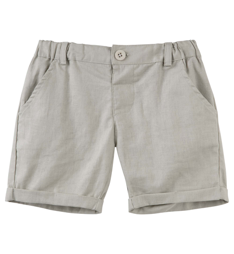 Designer Kidz Finley Linen Shorts - Pistachio