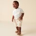 Designer Kidz Finley Linen Shorts - Sand