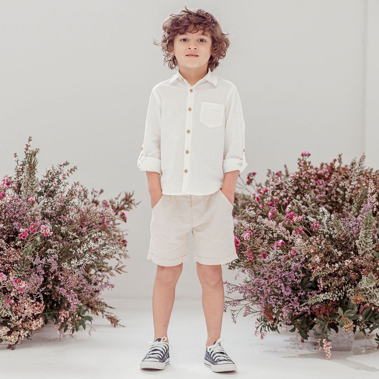 Linen shorts nz hot sale