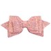 Designer Kidz Sparkle Bow Hair Clip - Pink