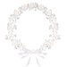 Designer Kidz Crystal Flower Crown - Ivory