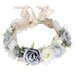 Designer Kidz Juliette Flower Crown - Dusty Blue