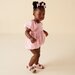 Designer Kidz Grace S/S Tie Back Romper - Pink