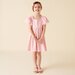 Designer Kidz Grace S/S Tie Back Dress - Pink
