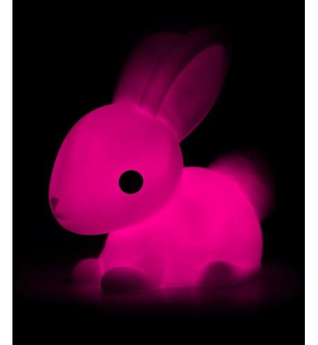 Pink Rabbit Night Light Stellar Haus Large Blush Pink Bunny Night Light - BABY ESSENTIALS-Night ...