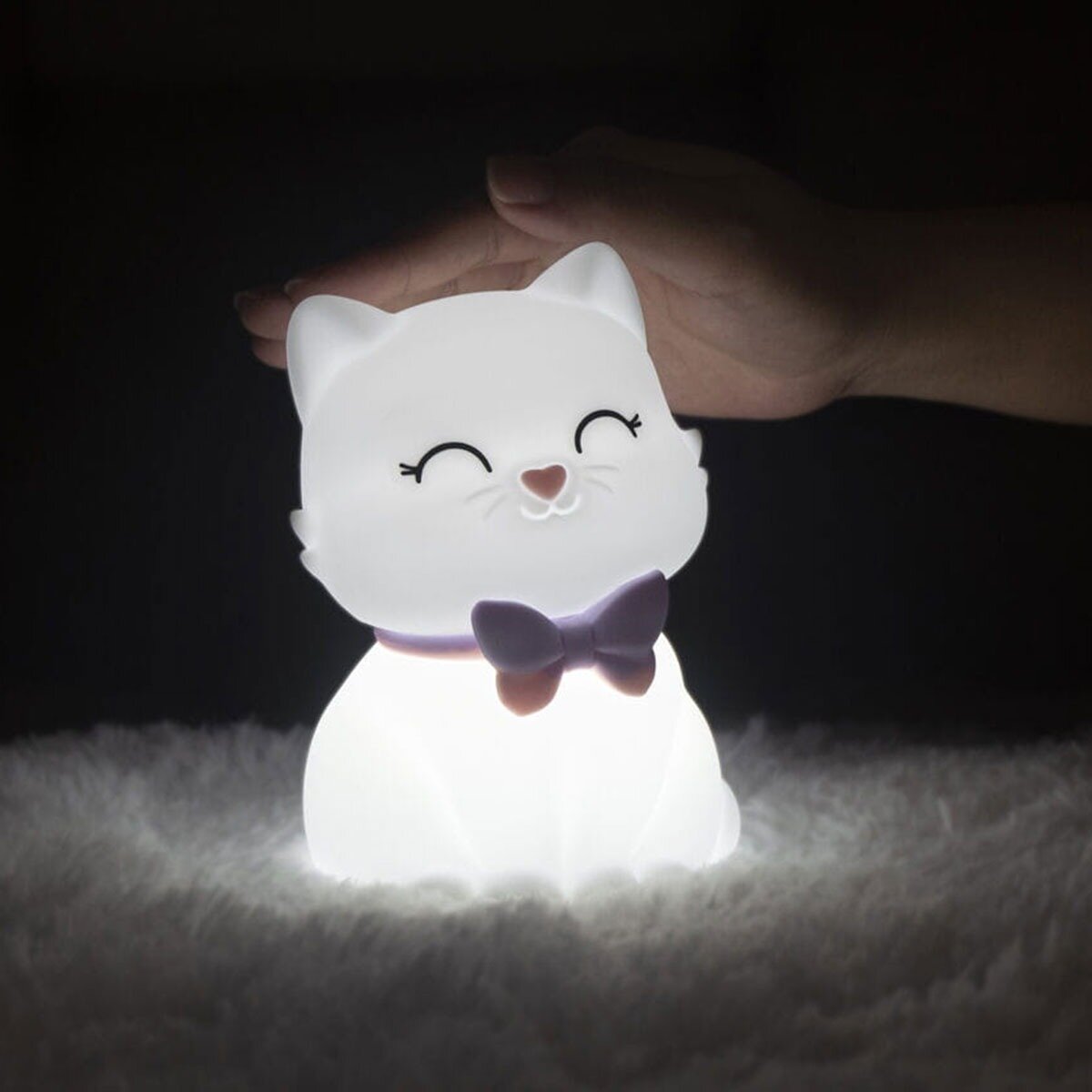 Stellar Haus Squishy Cat Rechargeable Night Light BABY