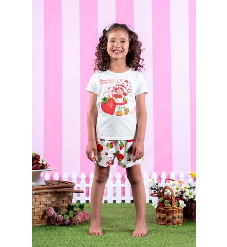 Rock Your Kid Strawberry Shortcake PJ Set