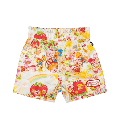 Rock Your Kid Strawberry Land Paperbag Shorts