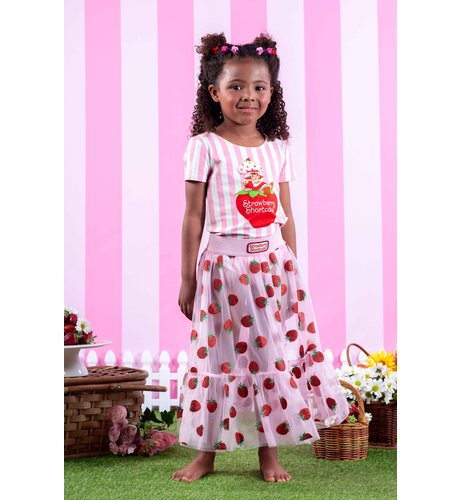 Girl tulle tutu - Fraise fluo | Jacadi Paris