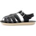 Saltwater Sun-San Sailor Kids Sandal - Black