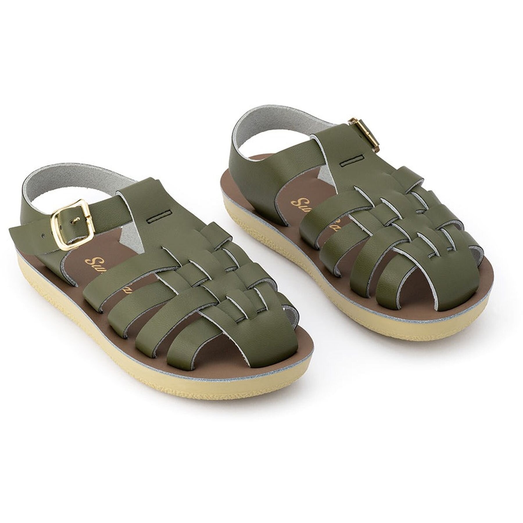 Womens Sandals Saltwater Sandals Olive Green Ladies Sandals