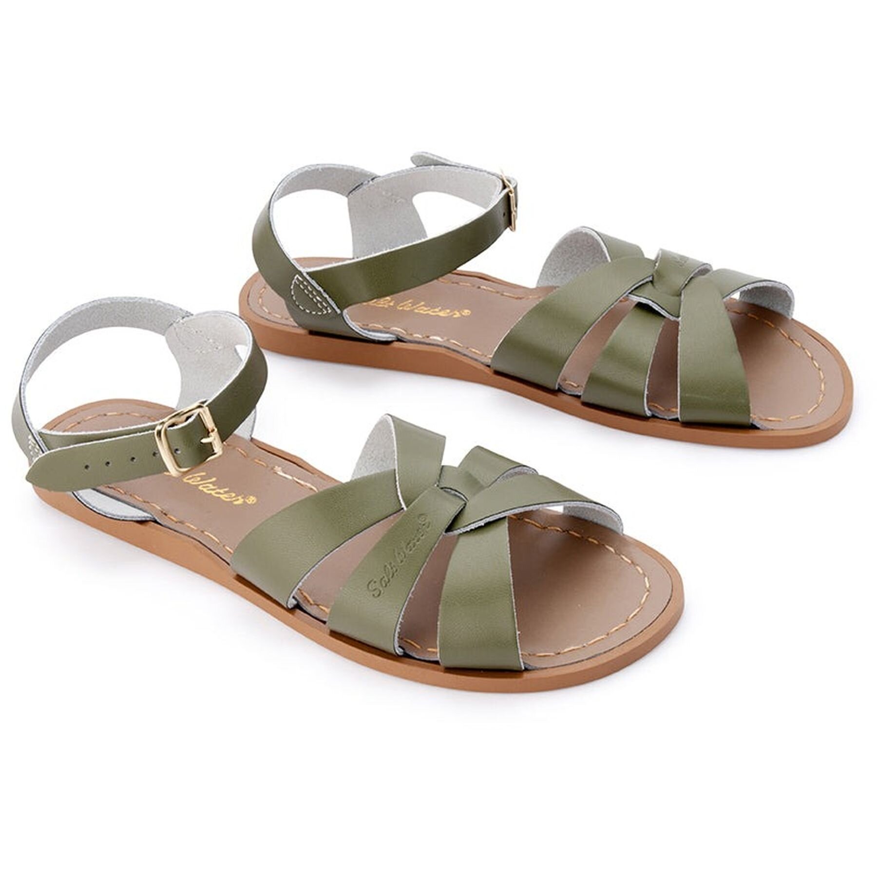 Saltwater Original Adults Sandal Olive SHOP BY BRAND-Saltwater