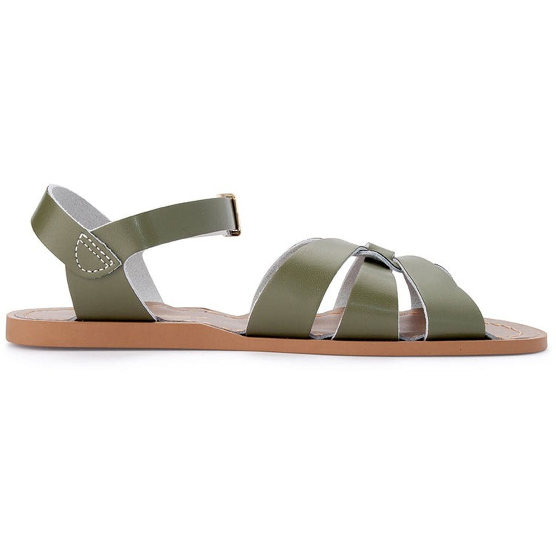 Saltwater Original Adults Sandal Olive FOOTWEAR Sandals