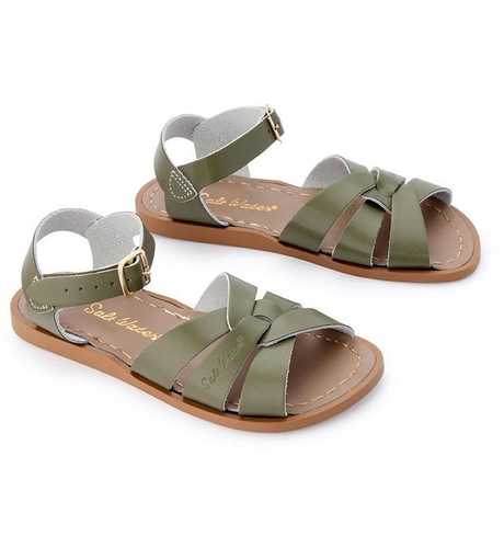 Saltwater Original Kids Sandal - Olive